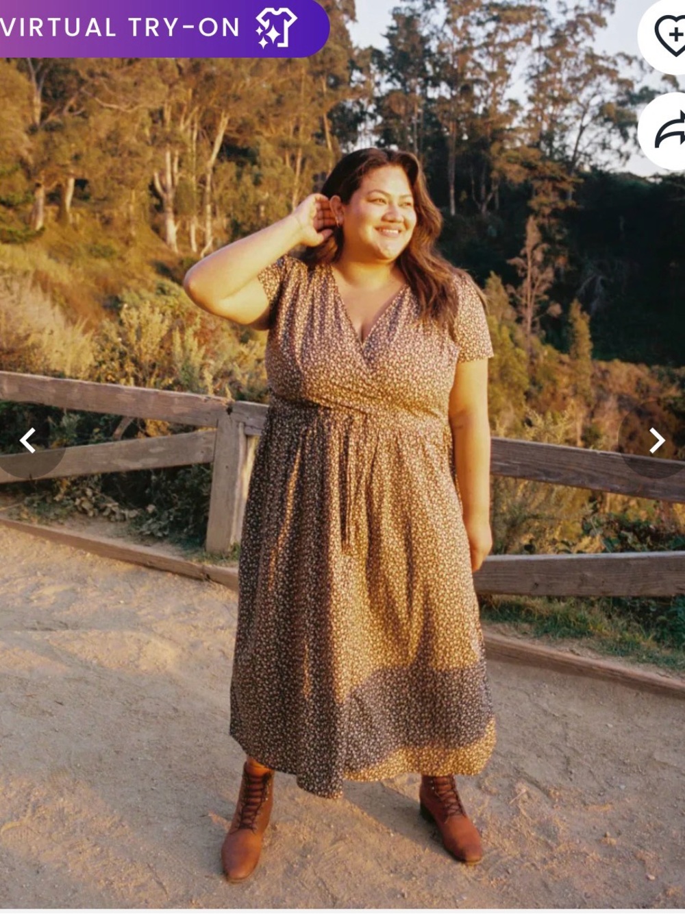 Christy Dawn 2X Dawn Dress Noir Harvest Excellent Condition